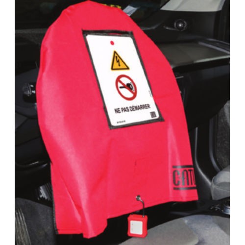  John Dow JDI-LSWC Locking Steering Wheel Cover 