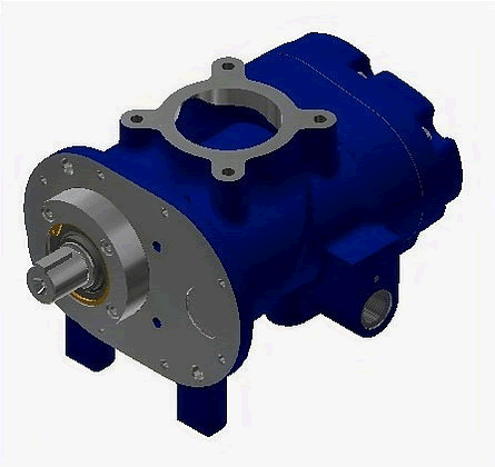 BOSS Industries 301709-369 - Model SCA8D Direct Drive Airend Replacement Compressor - 3.69:1 Gear Ratio 