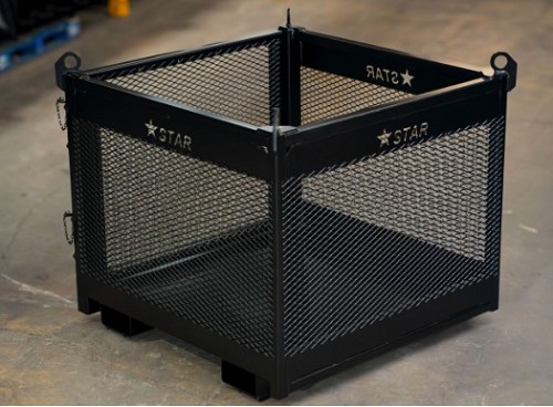 Star Industries 2510D Crane Material Lift Basket 