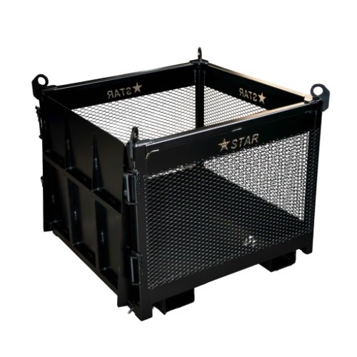 Star Industries 2510R Crane Material Lift Basket With Ramp 