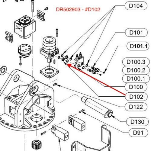 Demarec DR502903 Distance Ring 
