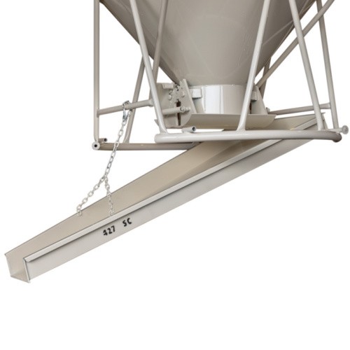 Gar-Bro GB-482-LPSC Side Chute for Round Buckets - Fits All LP Series 