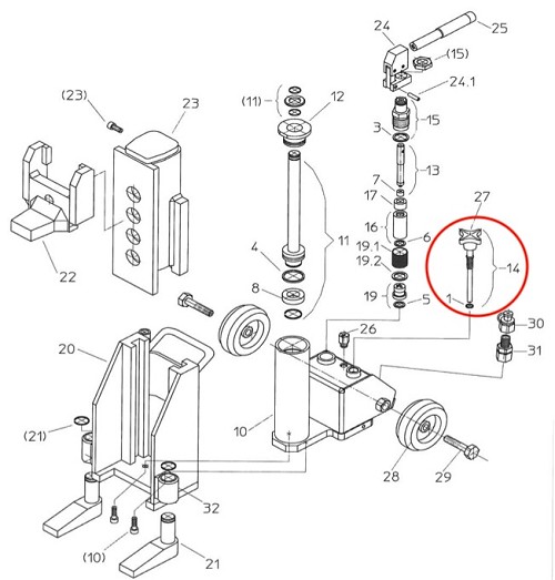 GKS 4-10140 Pressure Release Valve 
