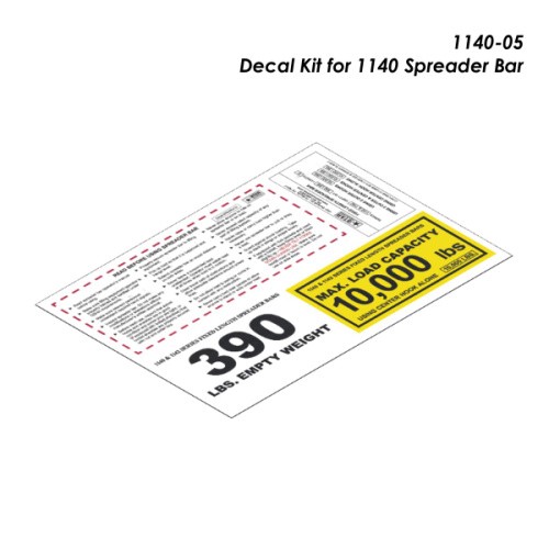 Star Industries 1140-05 Decal Kit 