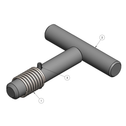 Star 1360-06 Spring Action Pin Set For HD Jibs 