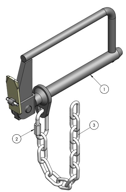 Star Industries 1360B-07 Lockease Pin for Star 1360B 