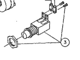 Vanair 262653 Normally Closed Pushbutton Starter Switch For Early Version Vanair Vipers 